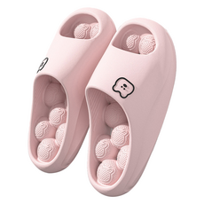 멍스터즈 圓形指壓拖鞋 230-235mm, 粉紅色, 1個