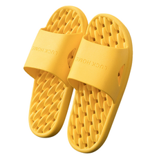 Mungsters 浴室指壓拖鞋 245-250mm, 黃色, 1個