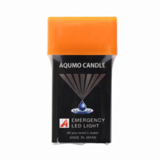 AQUMO CANDLE 水動能LED應急燈 直進型, 1個, 橘色