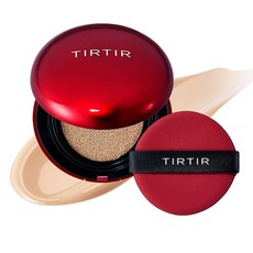 TIRTIR 台灣公司貨 迷你持久定妝光彩氣墊 SPF40 PA++ 4.5g, 23N 自然白, 1個