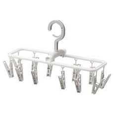 그랫피 여행용 접이식 빨래집게, 그레이, 1개