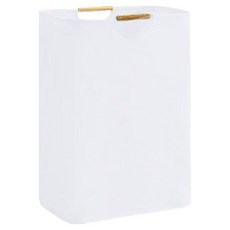 日常亮點布料折疊多用途置物籃, 白色