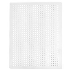 Lotus COZY FITNESS SERIES 堅固耐重洞洞板 台灣製 附螺絲貼, 1個, 白色