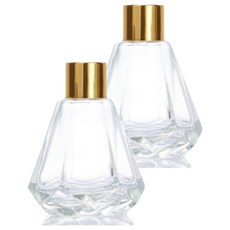루네온 다용도 디퓨저 공병, 투명, 2개, 60ml