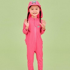 ROTOTO bebe 女童熱帶防磨衣套組