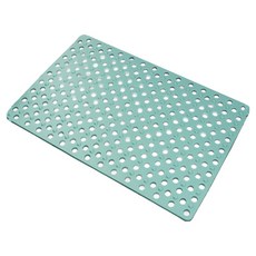 小麥購物 浴室防滑地墊 L564, 1個, 綠色