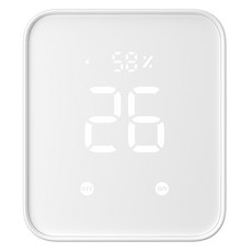 SwitchBot Hub 2 Matter支援 萬能遙控器 遠端控制 智慧家庭, 1個, W3202100