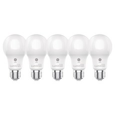 루미트론 GE LED 알뜰 EL 전구 8W E26, 주광색, 5개 주광색, 5개
