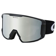 Oaklans S7 滑雪單板護目鏡, S7 黑色鏡框/銀色鍍膜鏡片