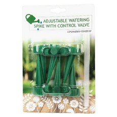 伊藤生活 澆滴滴可調式盆栽自動澆水器 加強版 12個, 1組, 綠色