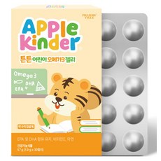 APple Kinder 強健兒童rTG Omega-3軟糖, 1個, 57g