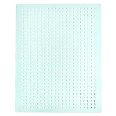 Lotus COZY FITNESS SERIES 堅固耐重洞洞板 台灣製 附螺絲貼, 1個, 綠色