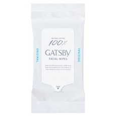 GATSBy 潔面濕紙巾 酷涼型, 1個