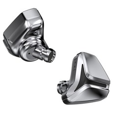 뮤즈하이파이 유선 이어폰, THE EAST 6, 실버