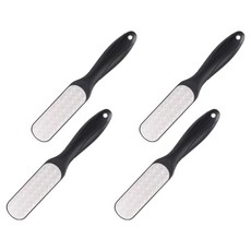 굿썸 깨끗한 굳은살제거기 블랙 스테인리스 스틸 사포 3.7 x 23 cm, 1개입, 4개, 54g