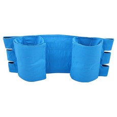 AllHigh 輪椅腿部固定安全帶 03 天空藍, 1個, 單一商品