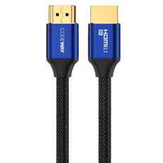 CODEWAY HDMI 2.1版 60Hz UHD 傳輸線, 0.5m, 藍色, 1條