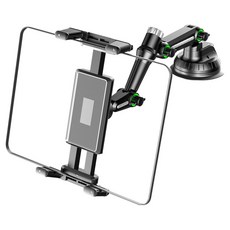 Chronicle 手機平板大象車用吸盤支架墊座, 黑色, 1個