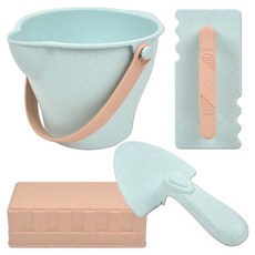 샌디토이 건축 도구 모래놀이 4종 세트 220g lxs393, 혼합색상, 1세트