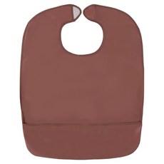 Flex-line 老人 長者 成人用 圍兜, 1個, 棕色