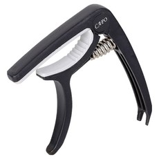 DULU 실용적인 기타카포 타입3 블랙, 1개