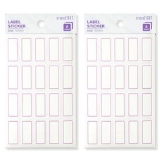 스튜디오에잇 방수 베이직 라벨스티커, 6개입, 2세트