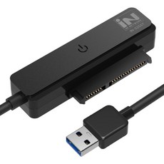 인네트워크 SSD / HDD 지원 SATA to UBS3.0 변환 컨버터 6cm, IN-325ST, 1개