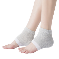 올이즈유 발뒷꿈치 풋케어 용품 양발착용 세트 그레이, 1세트, 36g