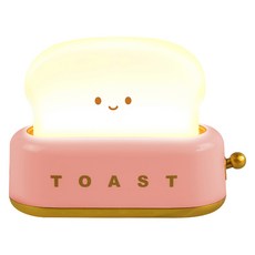 aibo TOAST烤麵包機造型LED夜燈, 紅色