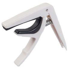 DULU 최신 핫템 기타카포 타입1 화이트, 1개