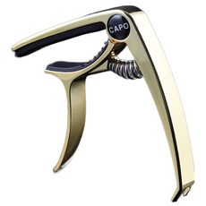 DULU 고품격 기타카포 타입1 라이트골드, 1개