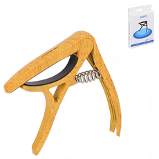 DULU 실용적인 기타카포 타입5 라이트우드, 1개