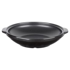 플라라 블랙스톤 전골냄비 내열뚝배기 5호, 1개, 31.5cm