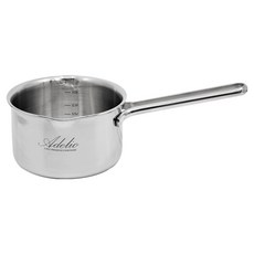 Adelio 電磁爐萬用多功能鍋, 14cm, 1個, 不鏽鋼