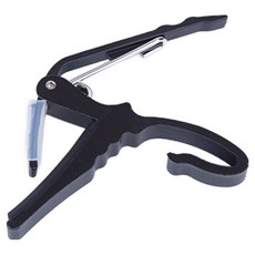 DULU 심플한 기타카포 블랙, 1개