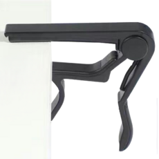 DULU 최신 핫템 기타카포 타입2 블랙, 1개