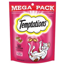 템테이션 고양이 풍미가득 간식, 소고기맛, 180g, 1개