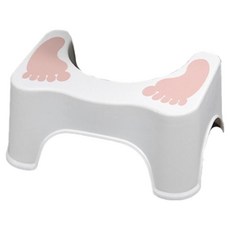 小麥購物 多功能防滑馬桶凳 L580, 粉色, 1個