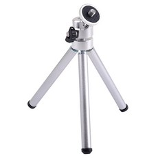 컴스 카메라 캠코더 거치 접이식 2단 미니 삼각대, IB132, 1개