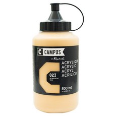 CAMPUS 康普思 壓克力顏料 N131761 027 金色, 500ml, 1色