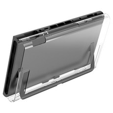 SPACE SHIELD 任天堂 Switch 2 主機相容 Pure Clear 主機保護 PC 硬殼保護套, 1個, 單一商品, 透明