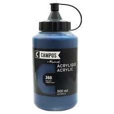 Raphael 壓克力顏料 N131761 360 午夜藍, 500ml, 1色