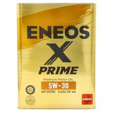 ENEOS X PRIME 全合成汽車引擎機油, 1桶, 5w30, 4L