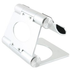 Coms iOS 平板 智慧型手機 鋁合金 角度可調 折疊式 支架 BE994, 1個, 單一顏色