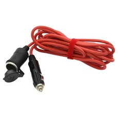 Coms 車用點菸器電源延長線插座插頭 3m BT063, 1個