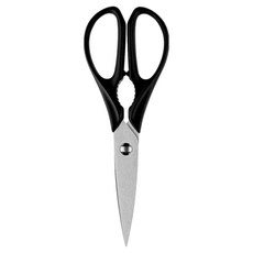 PAUL 不鏽鋼經典廚房可拆式剪刀 979A-01, 黑, 1支