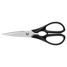 PAUL 不鏽鋼經典廚房剪刀 979-01, 黑柄, 1支