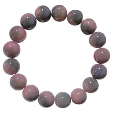 오브엘 예쁜 염주 11~12mm, 자줏빛 포도, 1개