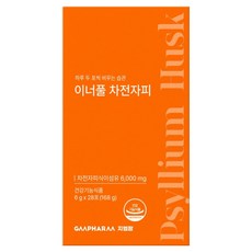 지엠팜 이너풀 차전자피, 168g, 1개
