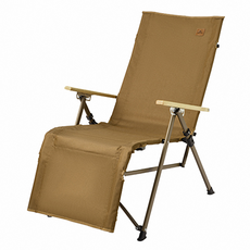 Naturehike 挪客 暮望T08速開一體腳拖休閒躺椅, 深咖色, 1個